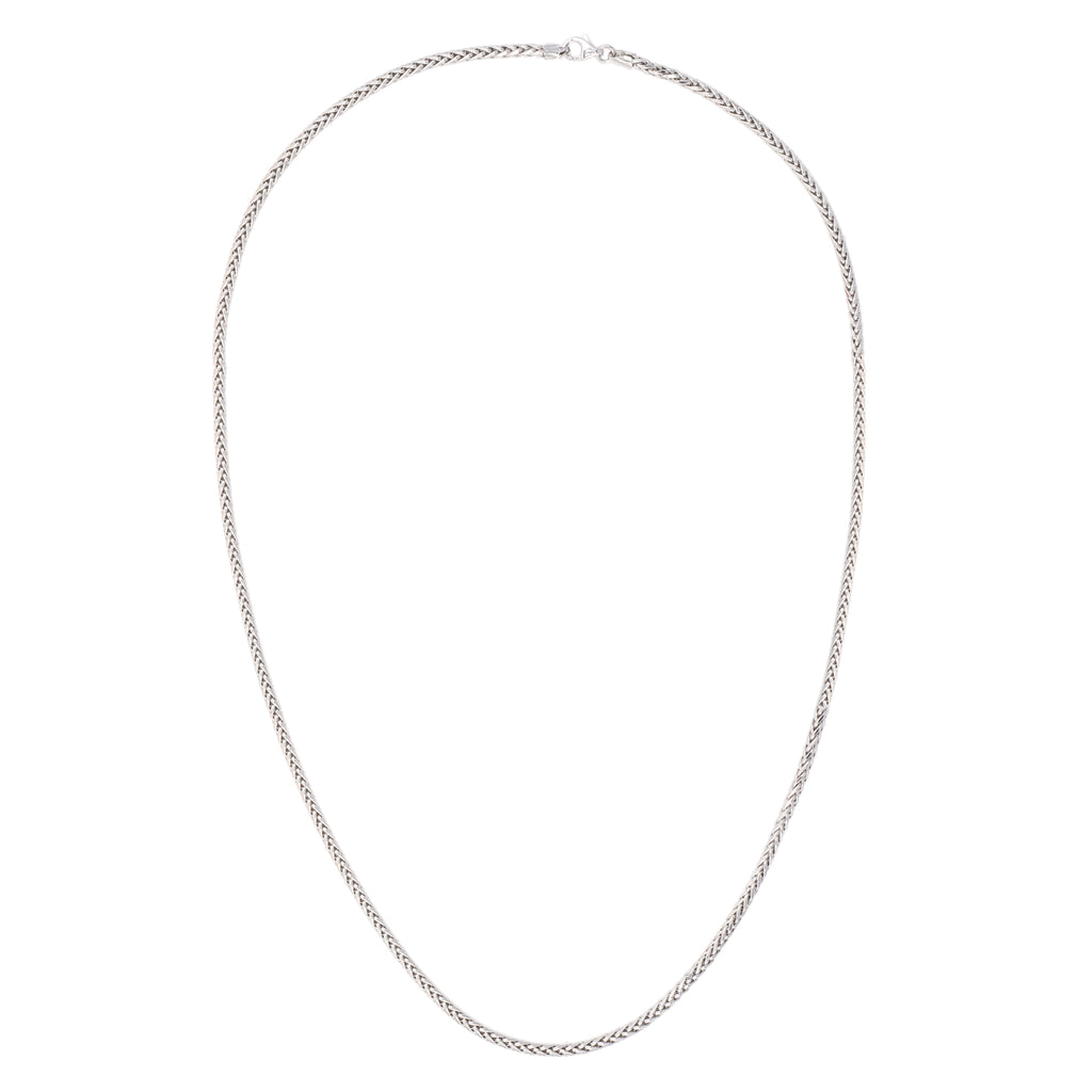 18K White Gold Palma Chain (22")