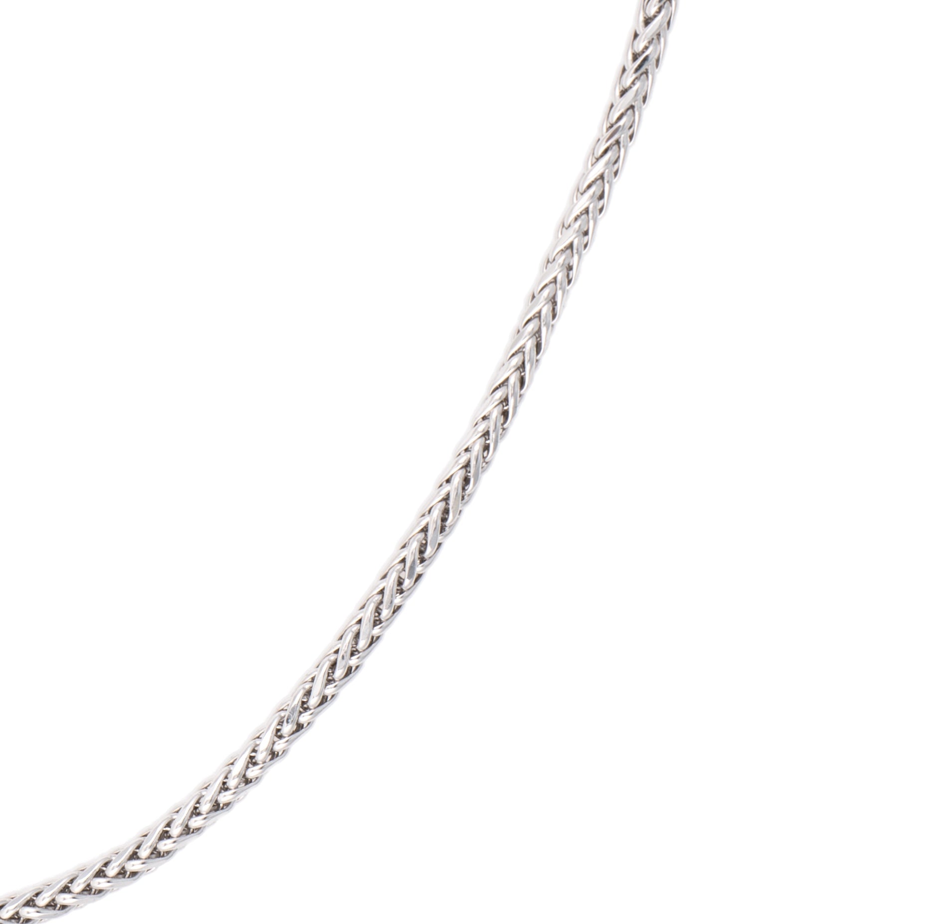 18K White Gold 123 Diamond Necklace – Charles Koll Jewellers