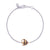 Yellow & Black Diamond Angel Fish Bracelet