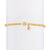Small Classic Straight Row Yellow Diamond Bracelet