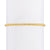 Small Classic Straight Row Yellow Diamond Bracelet