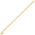 Small Classic Straight Row Yellow Diamond Bracelet