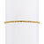 Small Classic Straight Row Black Diamond Bracelet