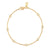 White Diamond Links Bracelet