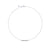 White Diamond Bar Necklace