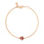 Ruby Baby Hamsa Bracelet