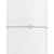 Kid's White Diamond Cross Bracelet