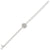 White Diamond Double Happiness Bracelet