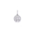 White Diamond Double Happiness Pendant