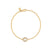 Kid's Mother of Pearl 'Donut' Bracelet