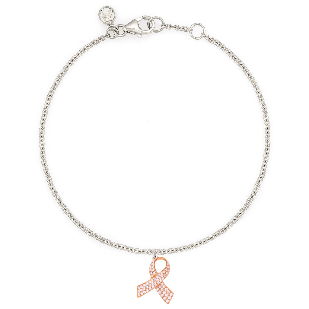 White Diamond 'Hope' Ribbon