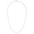 18K White Gold Rollo Chain (24")
