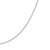 18K White Gold Rollo Chain (24")