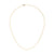 18K Yellow Gold Small Cable Chain (18")