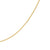 18K Yellow Gold Small Cable Chain (18")
