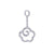 White Diamond Lucky Cloud Pendant