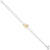 Yellow & White Diamond Love in Love Bracelet