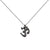 Men's Large Black Diamond 'OM' Pendant