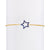 Etched Blue Sapphire Star