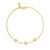 Triple Star Diamond Bracelet