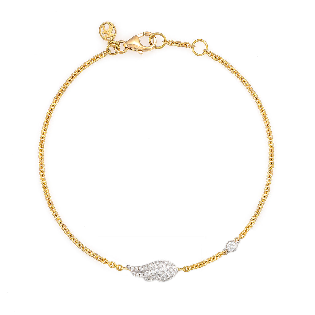 White Diamond (Special Edition) Baby Wing Bracelet