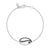 Etched Yin-Yang Diamond Bracelet